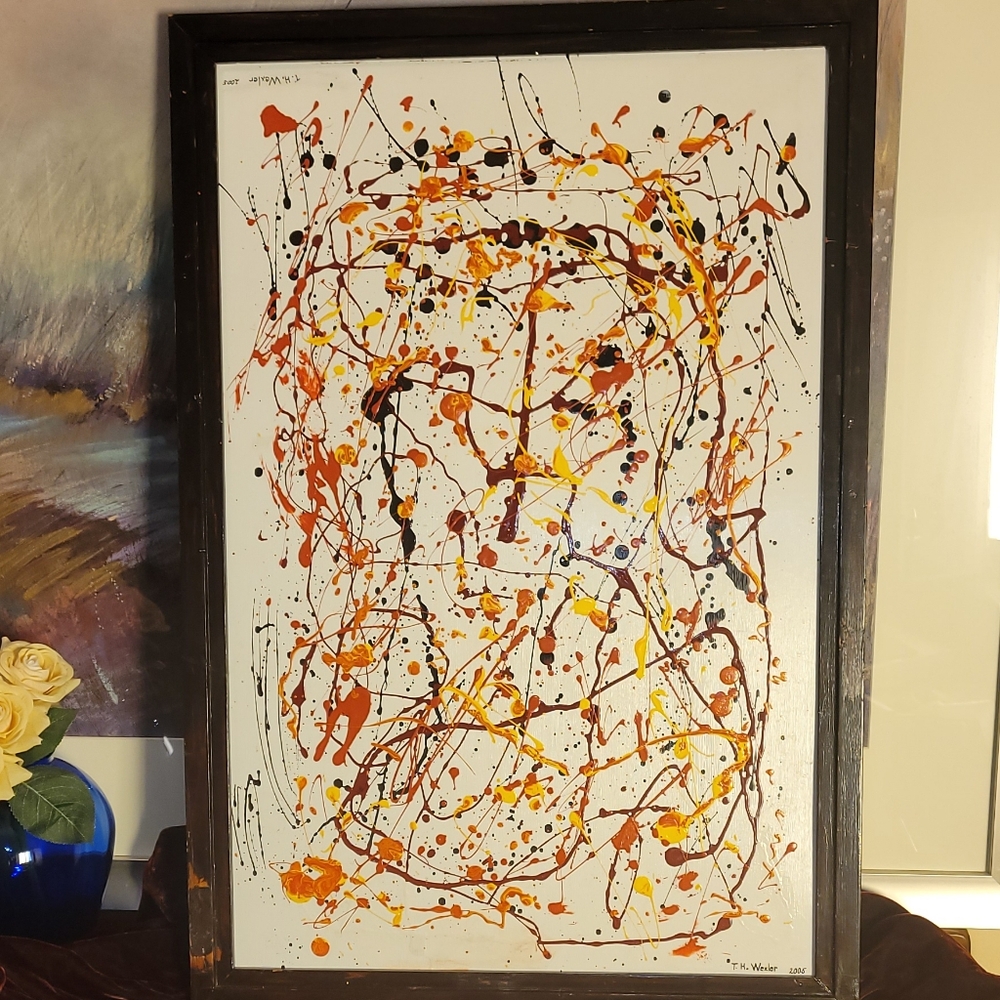 Original Oil On Board By T.H. WEXLER.